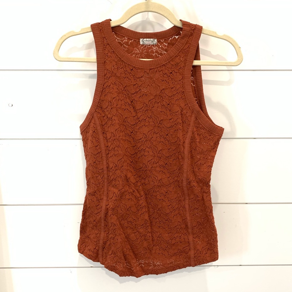 Free People Intimates Tank in Rust